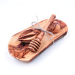 Load image into Gallery viewer, Olive Wood Tray with Honey Dipper & Lemon Reamer