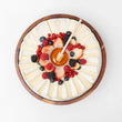 Load image into Gallery viewer, Brie wheel with Strawberry, Raspberry and Honey from Cheese OnBoard. Perfect for gatherings with minimum 20 people
