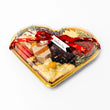 Load image into Gallery viewer, Love Board Cheese platter for couples for a date, gifting with heart shaped platter
