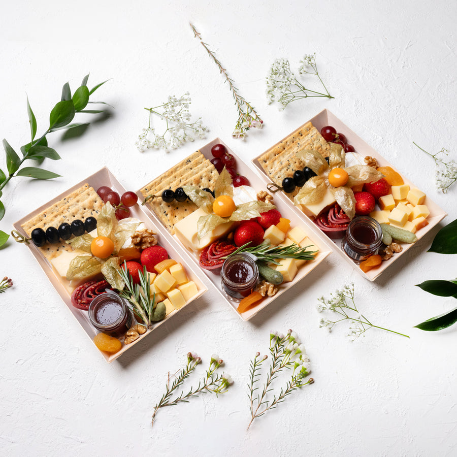 Mini Cheese Platters from Cheese on Board