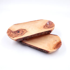 Olive Wood Tray | Handcrafted Elegance from Palestine