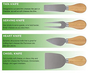 cheese knives box set