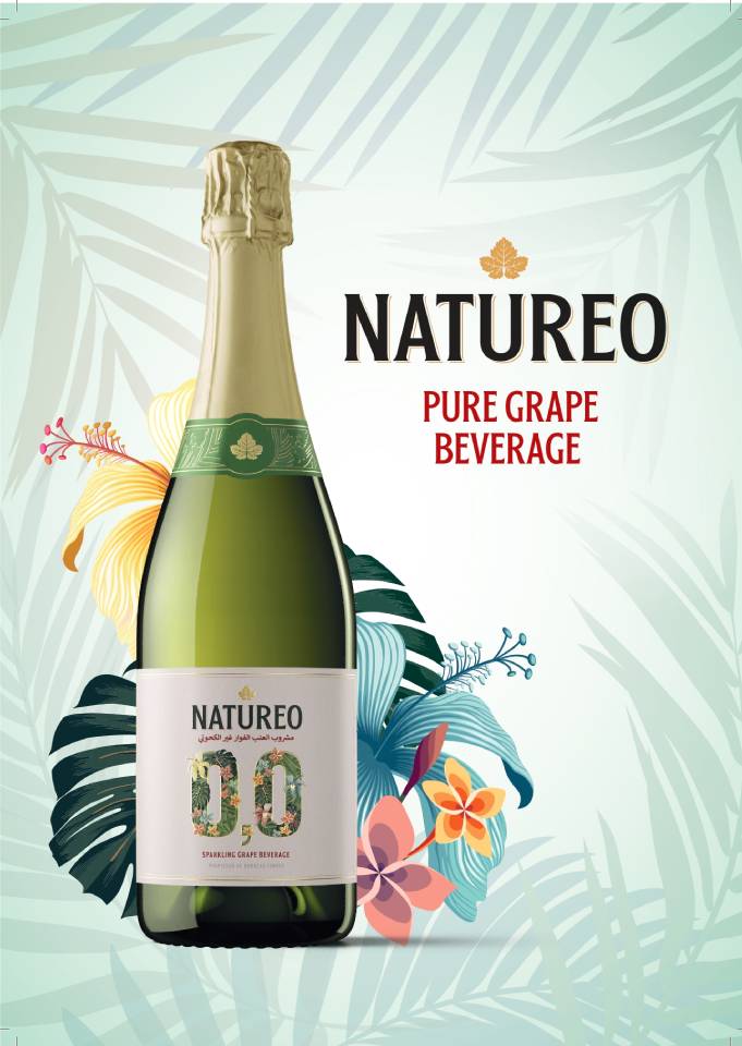 natureo sparkling grape beverage 75cl