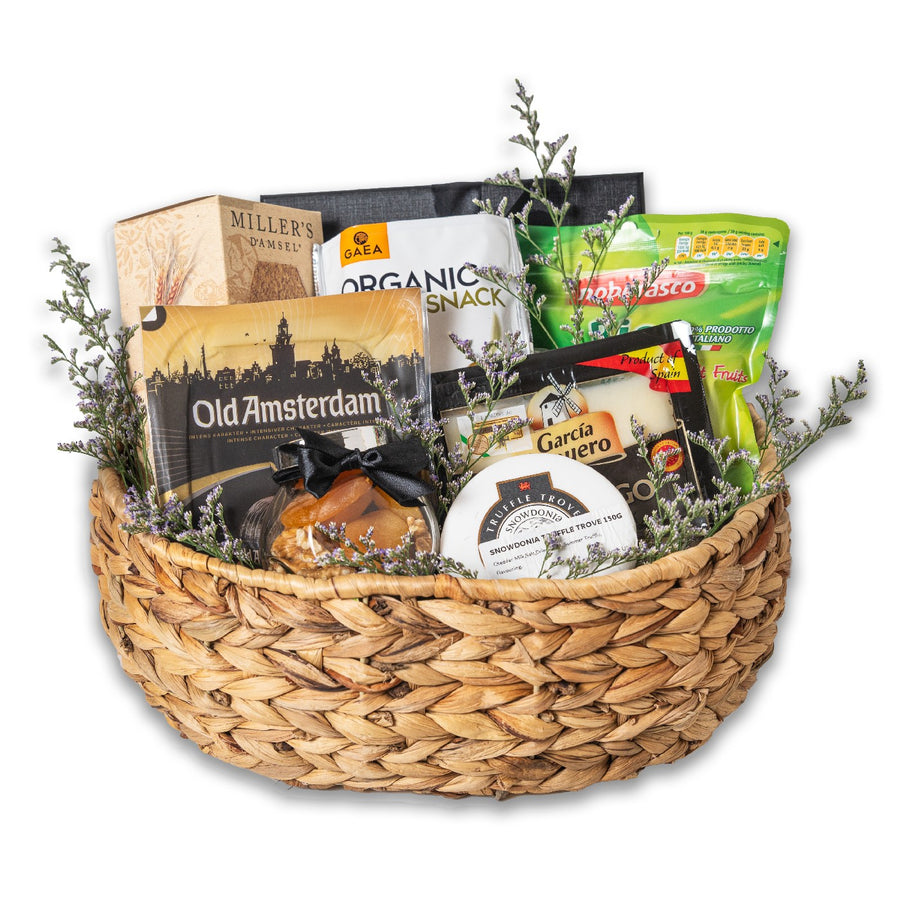 Wicker Game | Hamper Basket - Cheese OnBoard