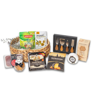 Wicker Game | Hamper Basket - Cheese OnBoard