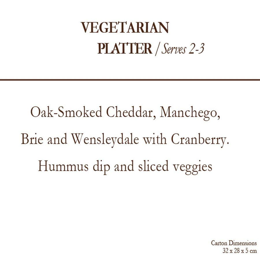 vegetarian platter