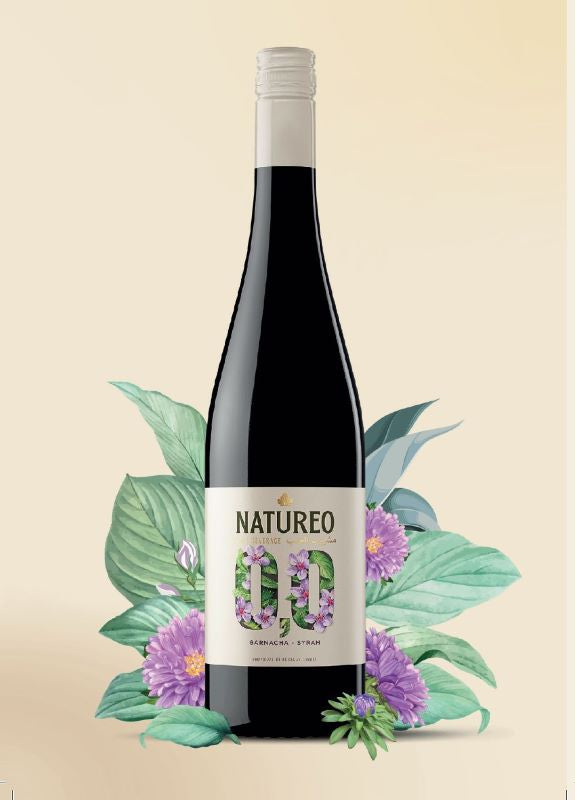 natureo garnacha syrah grape beverage 75cl